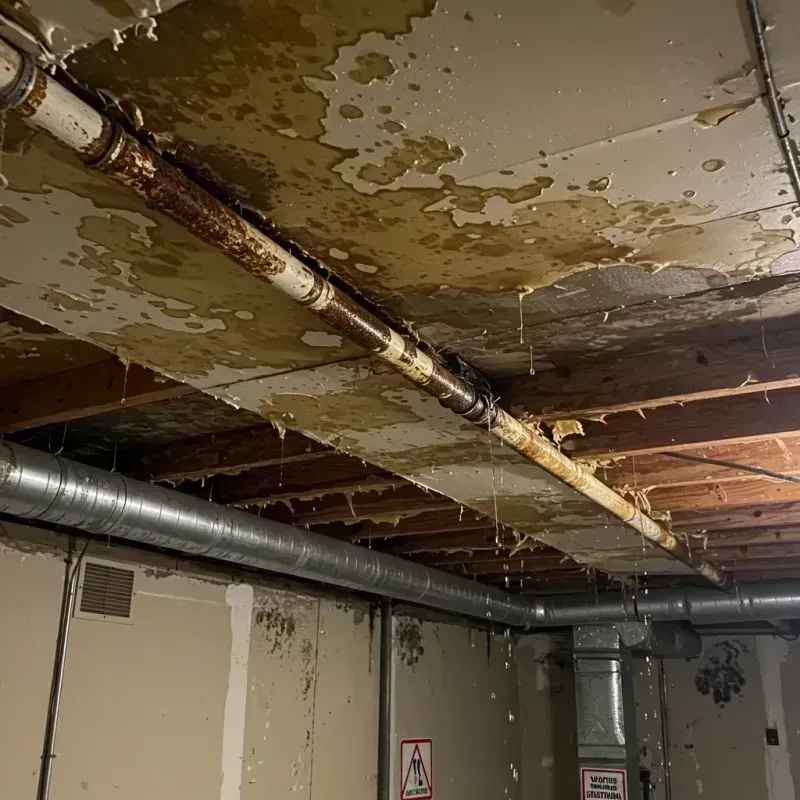 Ceiling Water Damage Repair in Middleburg Heights, OH